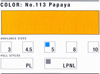 Zipper Chain Papaya