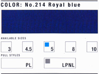Zipper Chain Royal Blue
